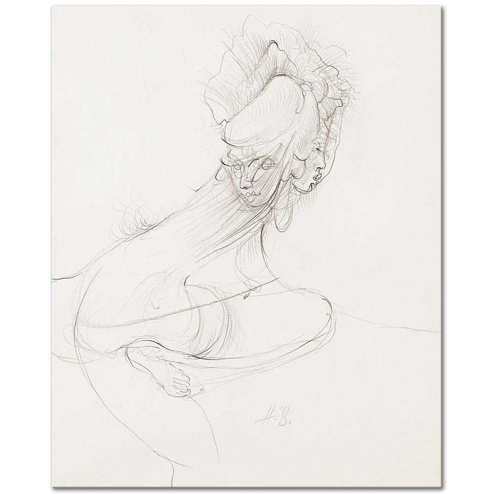 Hans Bellmer İsimsiz Kanvas Tablo