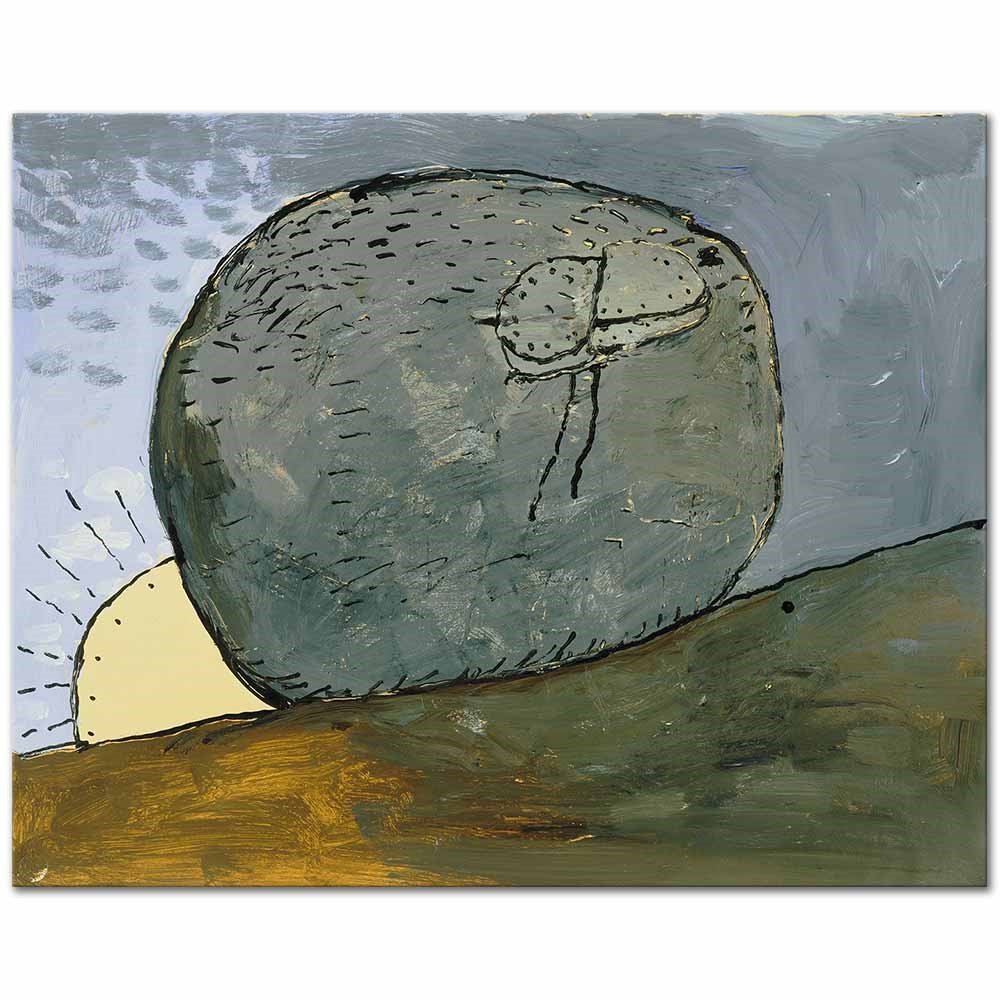 Philip Guston İsimsiz 01 Kanvas Tablo