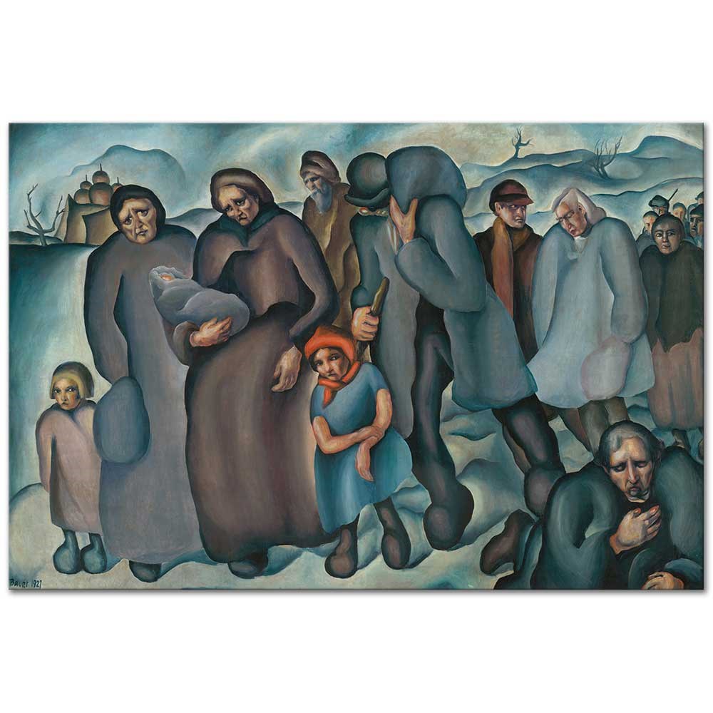 Utečenci (Refugees) by Konstantin Bauer as Fine Art Print