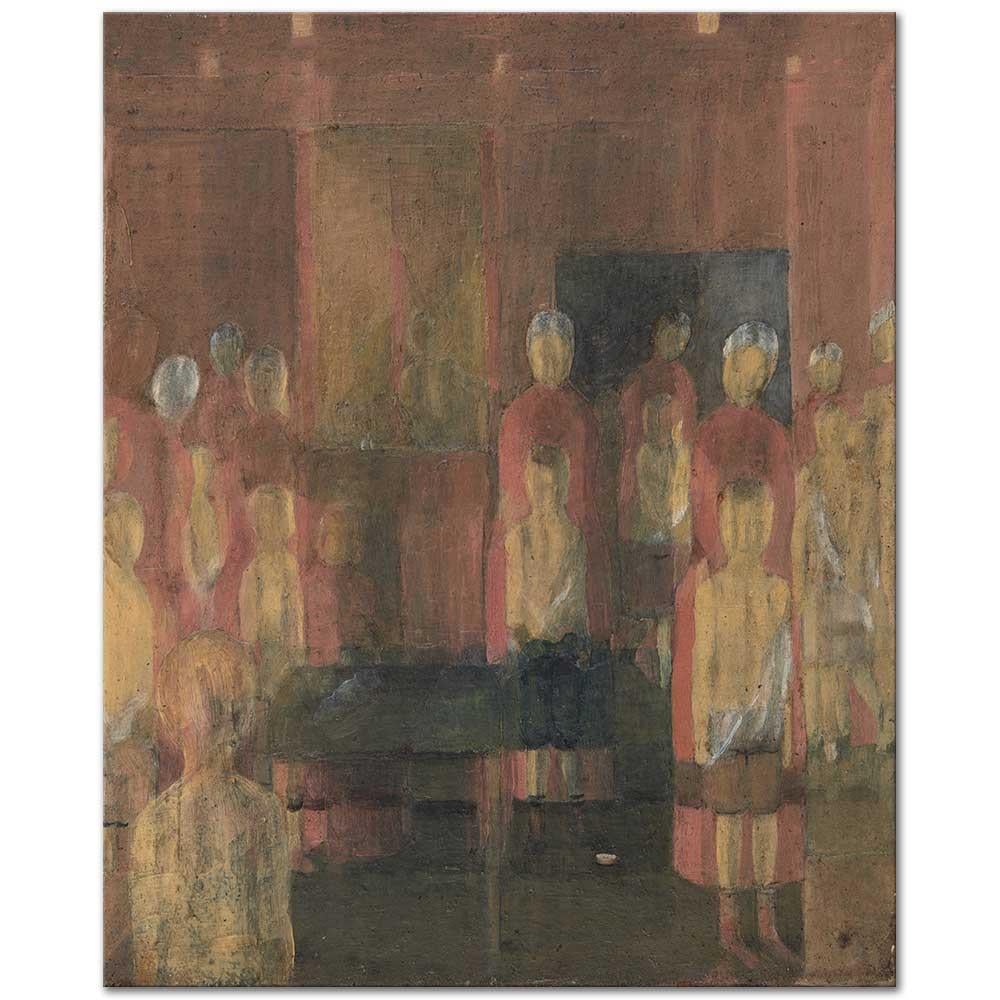 Otto Meyer-Amden Aşılama Kanvas Tablo