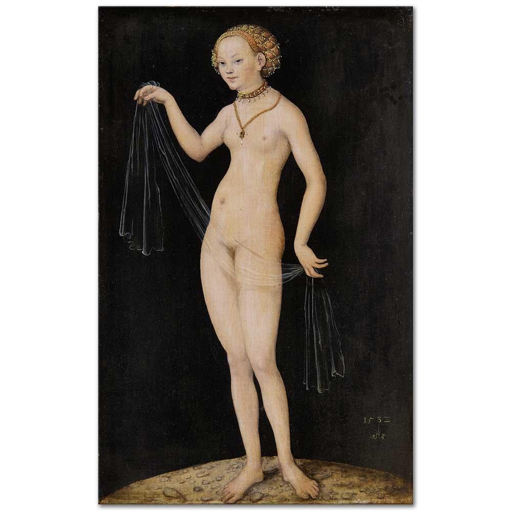 Lucas Cranach Venüs Kanvas Tablo