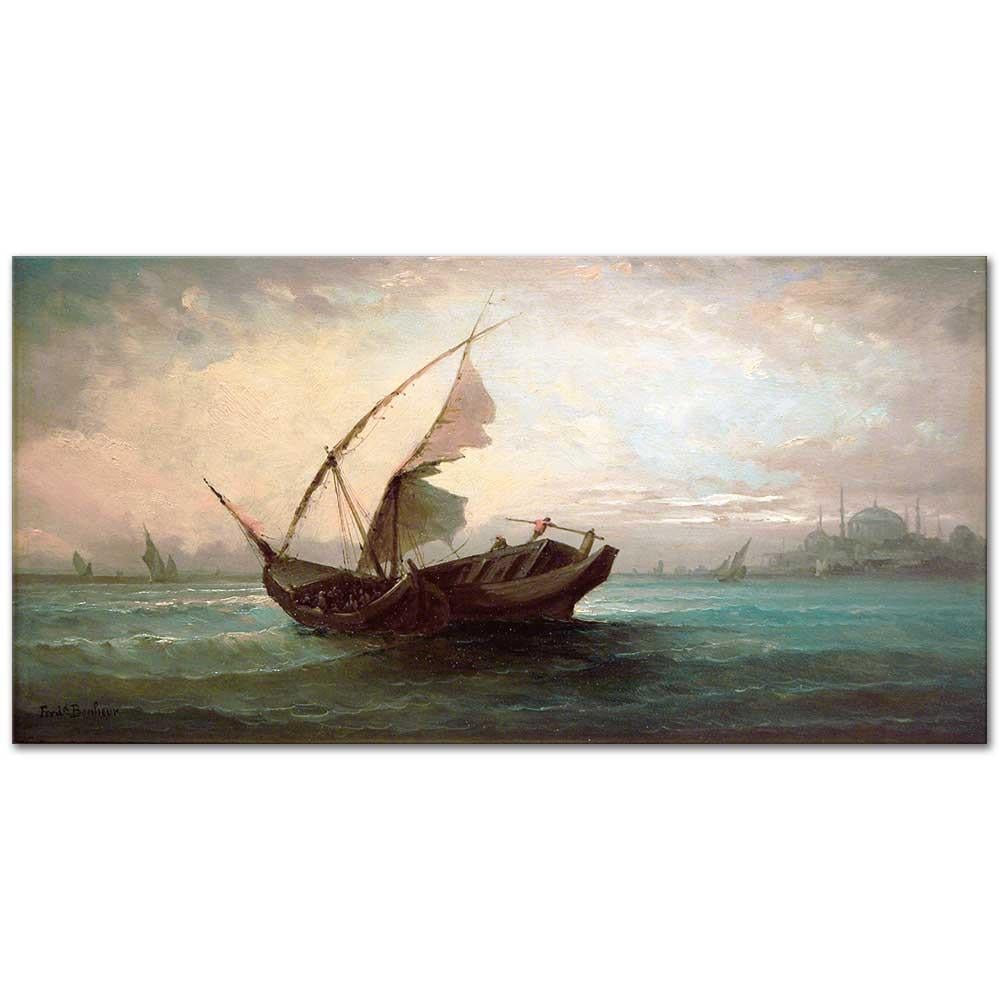 Ferdinand Bonheur Marmara Denizi Kanvas Tablo