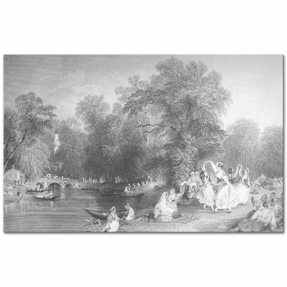 Thomas Allom Küçüksu Kanvas Tablo