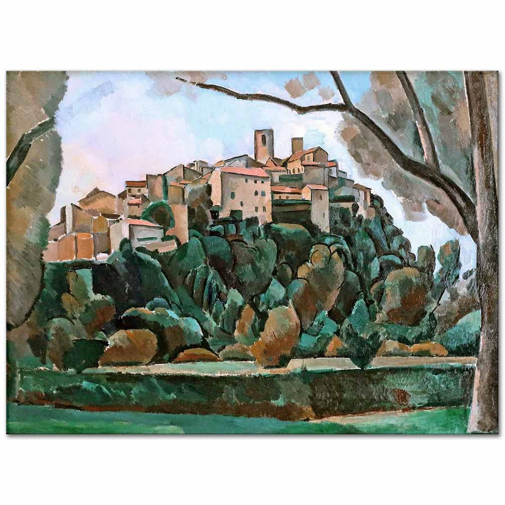 Andre Derain Saint Paul de Vence'ye Bakış Kanvas Tablo