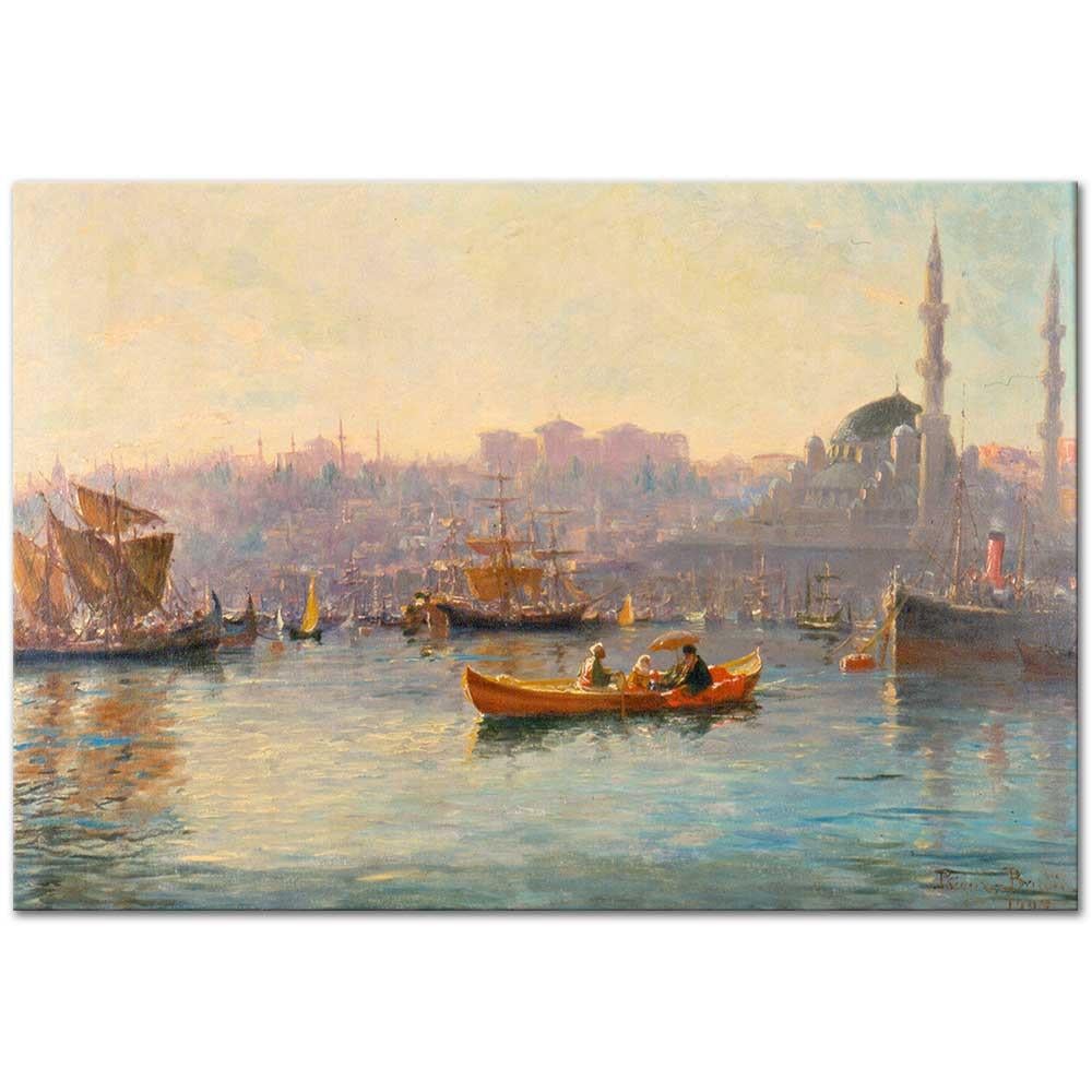 François Prieur Bardin Eminönü Kanvas Tablo