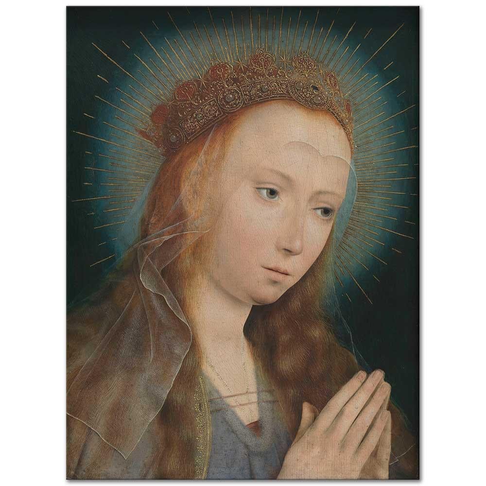 Quentin Massys Dua Eden Bakire Kanvas Tablo