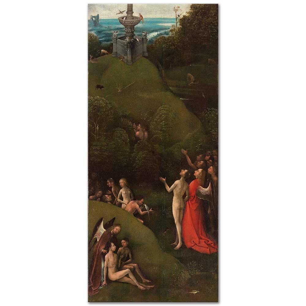 Hieronymus Bosch Ahiret Vizyonları Cennet 01 Kanvas Tablo