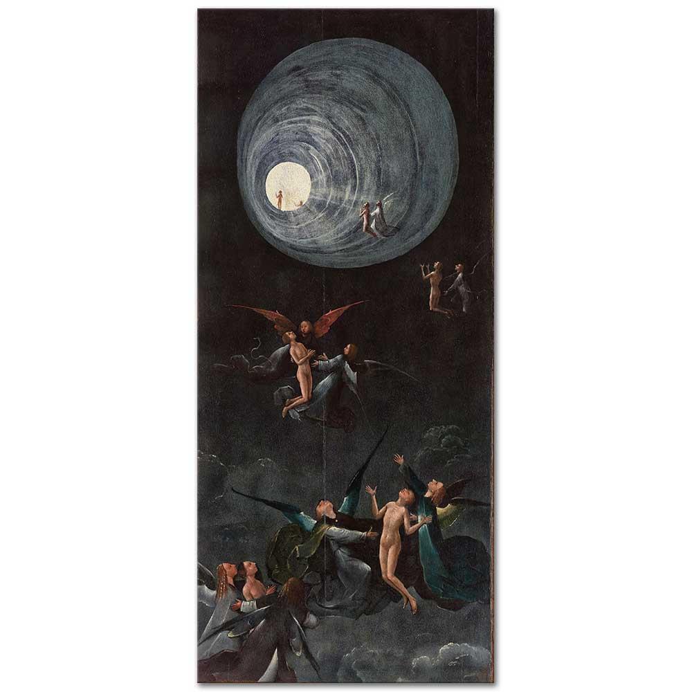 Hieronymus Bosch Ahiret Vizyonları Cennet 02 Kanvas Tablo