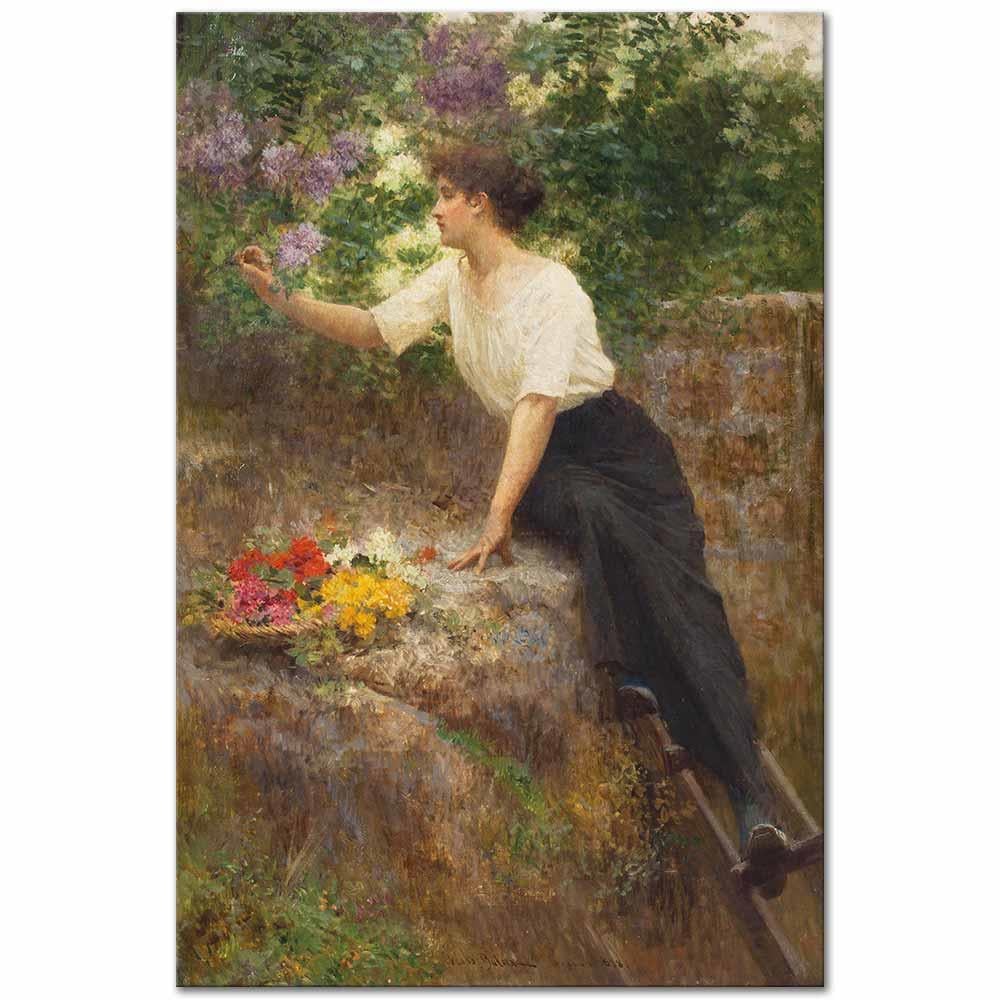 Vlaho Bukovac Bir Mayıs Günü Kanvas Tablo