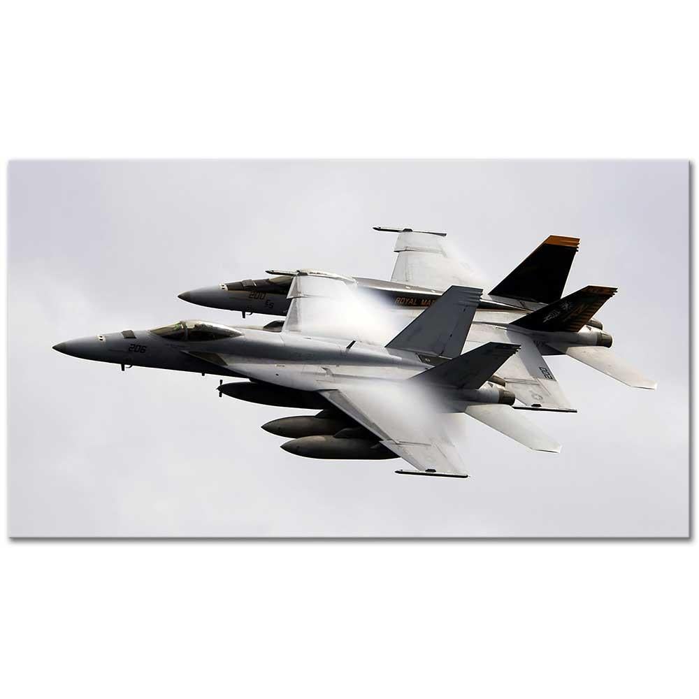 Savaş Uçakları 01 Kanvas Tablo