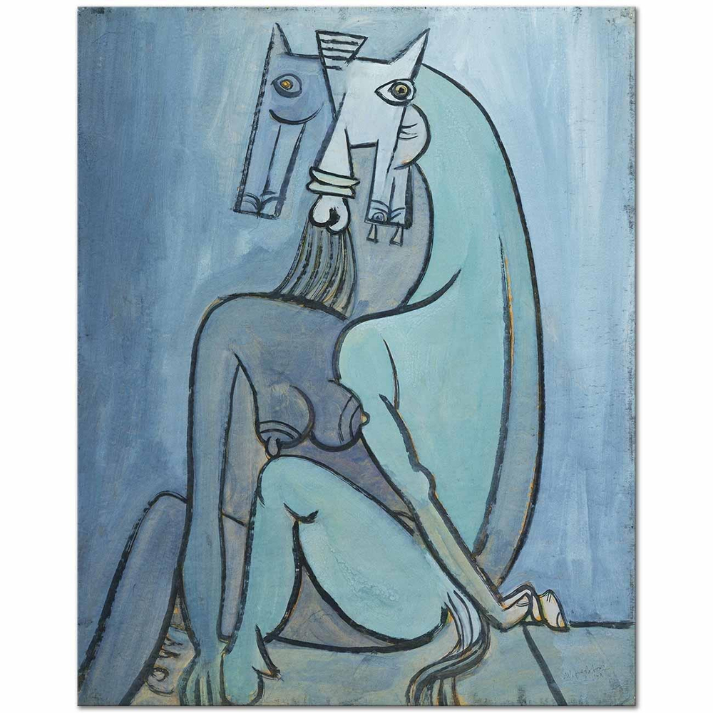 Wifredo Lam Şeytan Kanvas Tablo