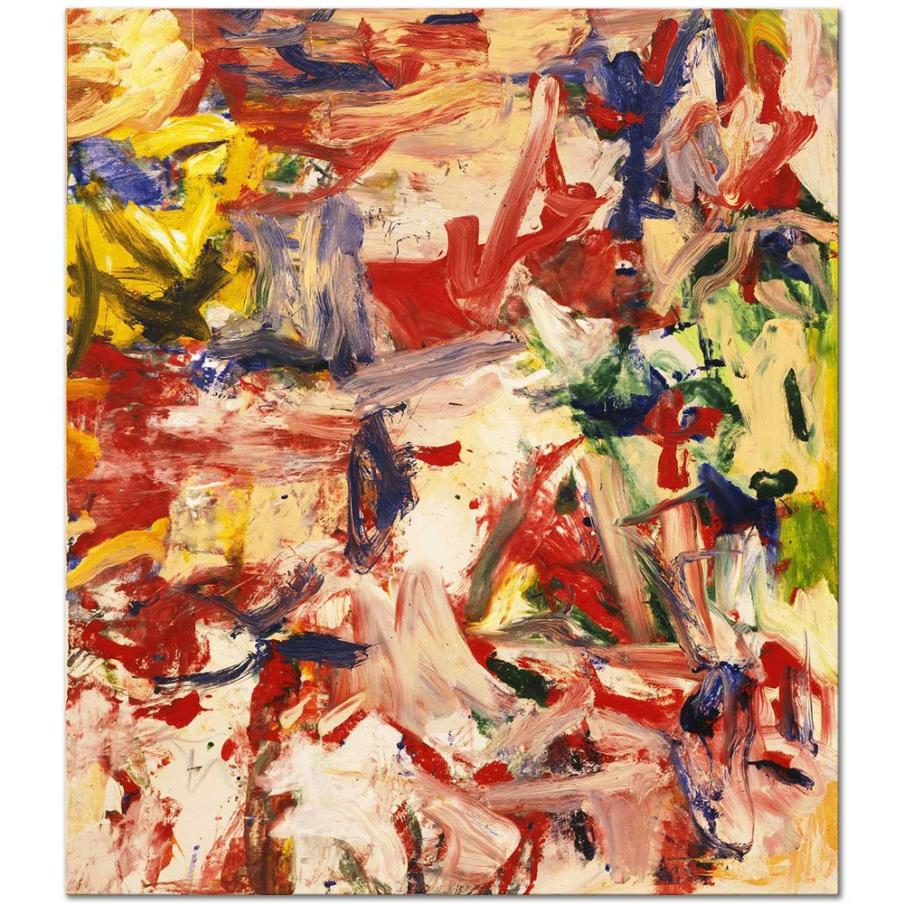 Willem de Kooning İsimsiz 11 Kanvas Tablo