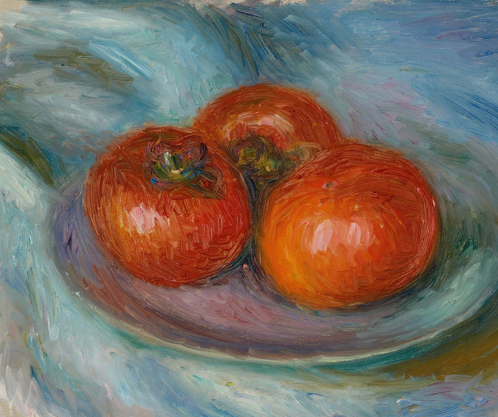 William Glackens Three Tomatoes Art Print