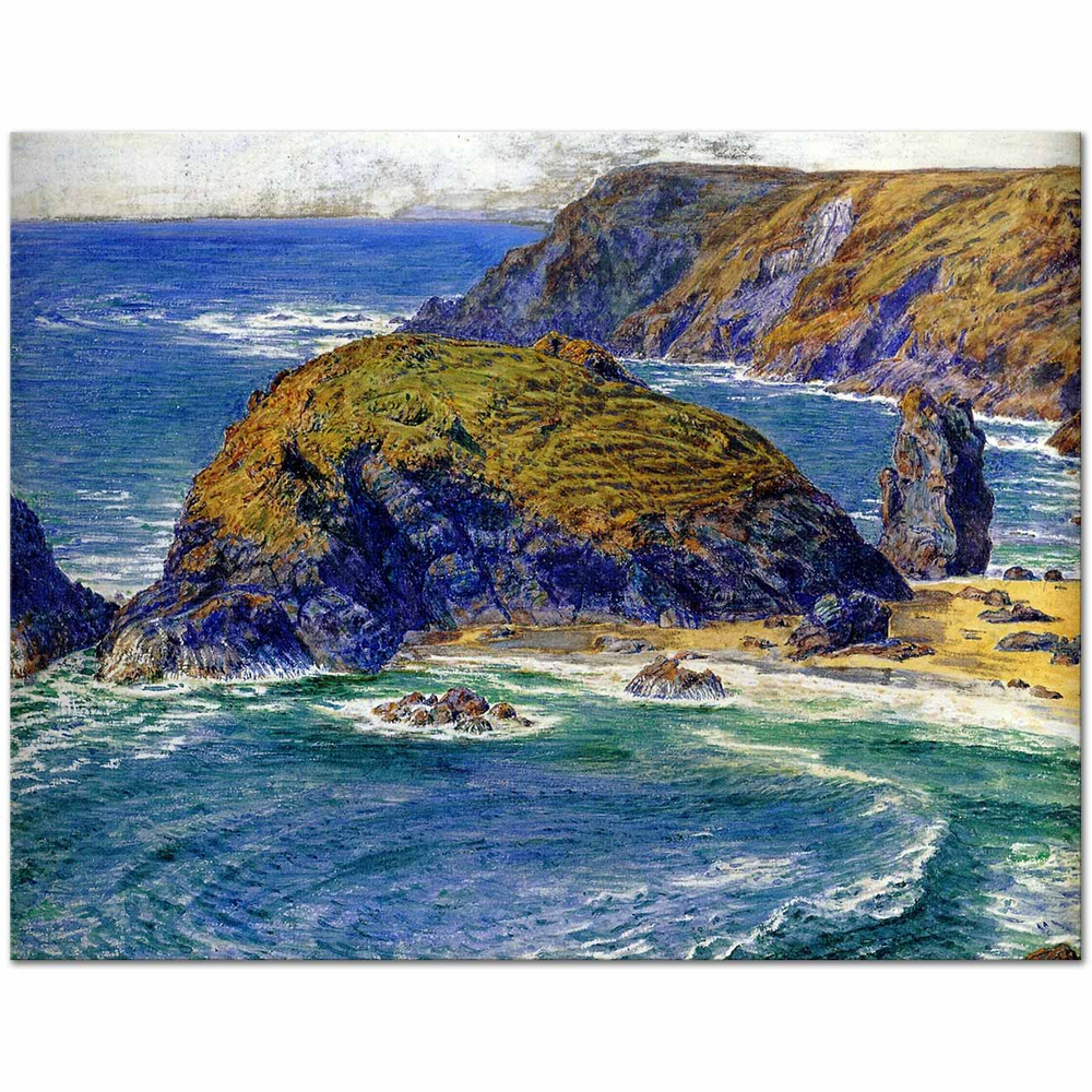 William Holman Hunt Aspargus Adası Kanvas Tablo