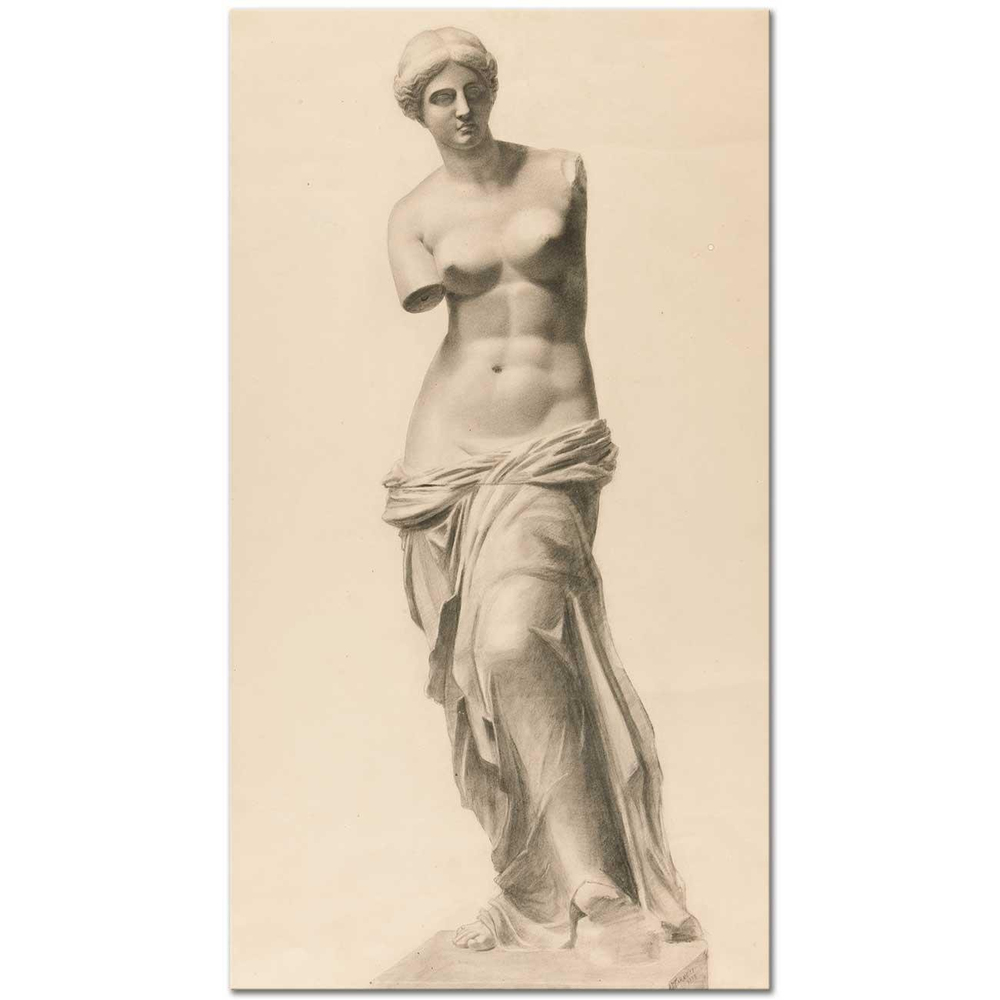 William Michael Harnett Milo Venüsü Kanvas Tablo