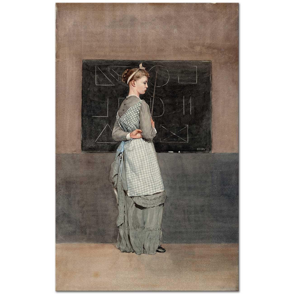 Winslow Homer Karatahta Kanvas Tablo