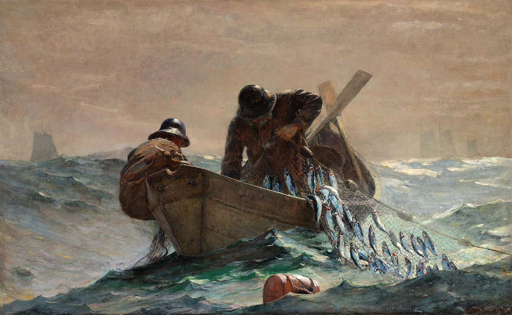 Winslow Homer The Herring Net Art Print