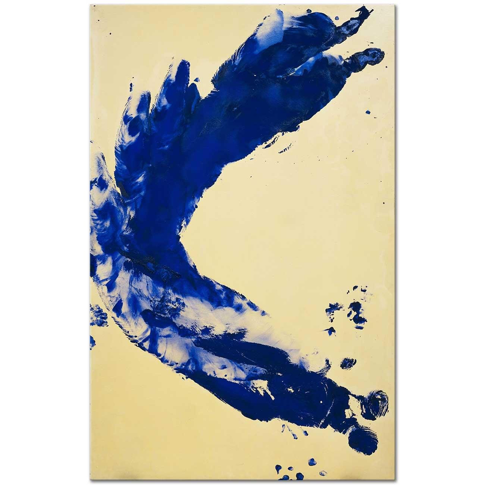 Yves Klein Antropometri Prenses Helena Kanvas Tablo