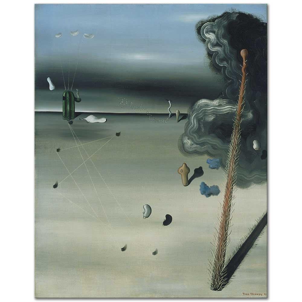 Yves Tanguy Anne, Babam Yaralandı Kanvas Tablo