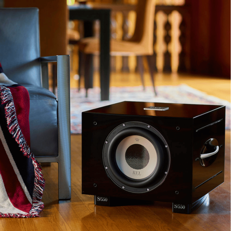 REL S/550 Subwoofer Siyah Grill