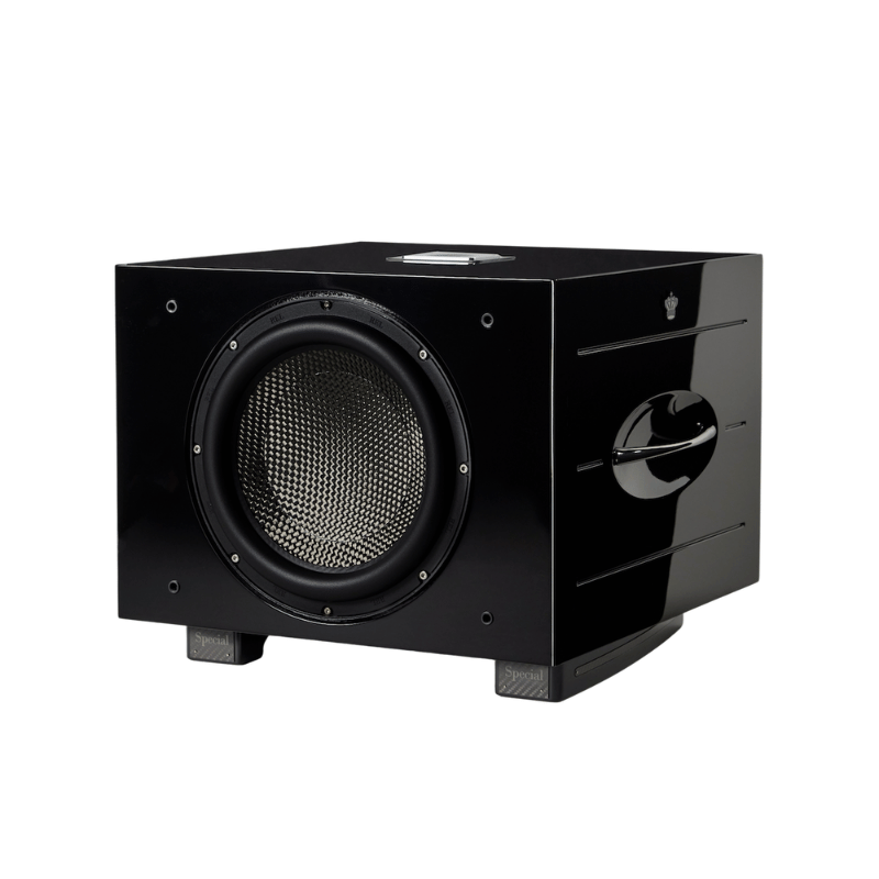 REL Carbon Special Black Lebel Subwoofer Premium wood