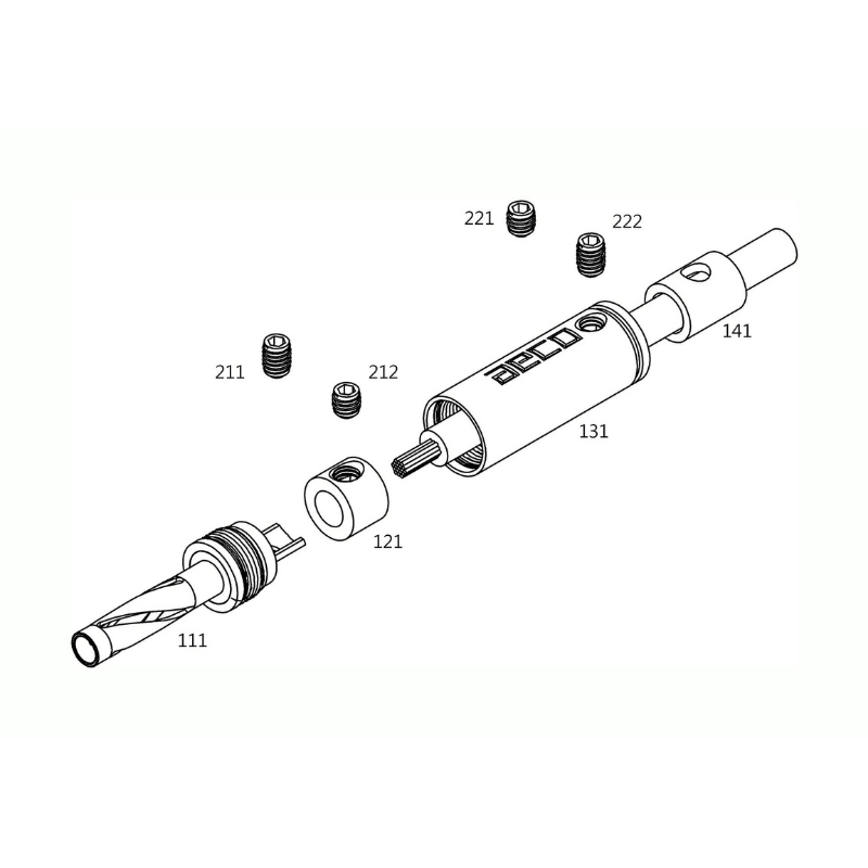 AECO ABP 1111S Silver Banana Plug 4 Adet Fiyatıdır