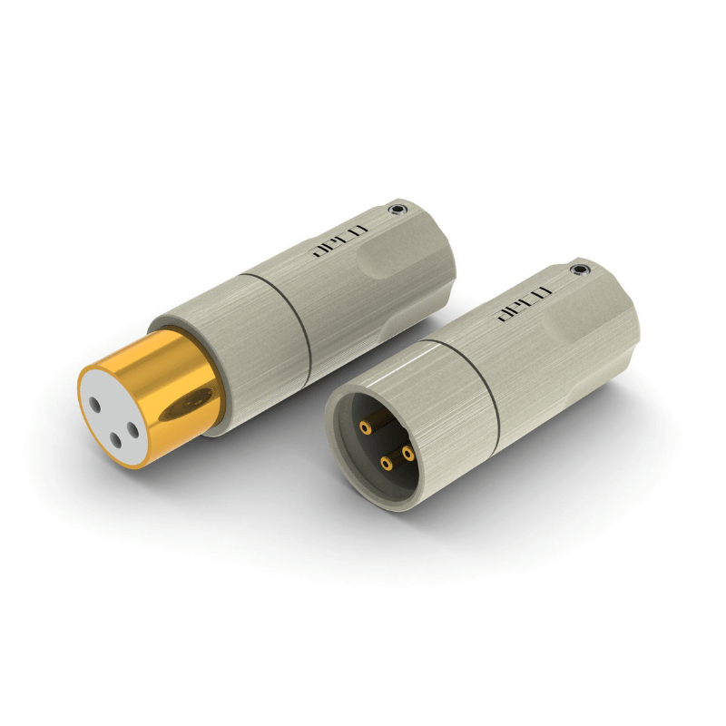 AECO AMI-1060G Gold XLR Konnektör 2 Adet Fiyatıdır