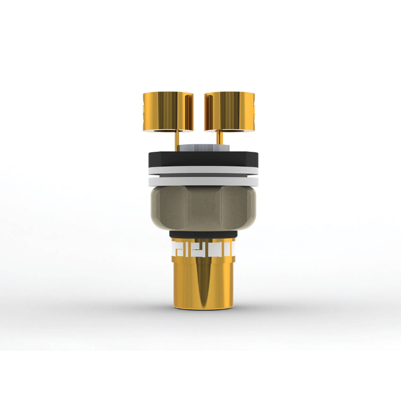 AECO ARJ 4045G Gold  RCA JACK Konnektör 2 Adet Fiyatıdır