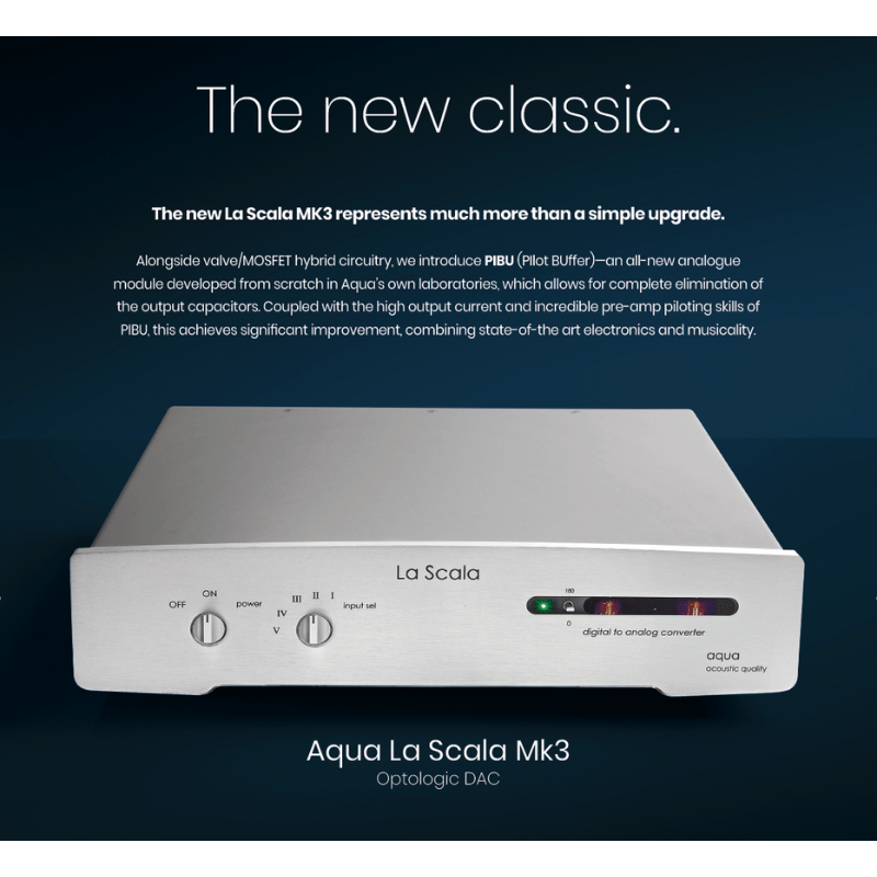 Aqua Acoustics LA SCALA Lambalı DAC