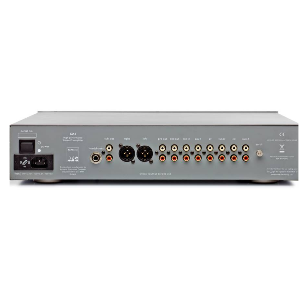 ATC CA2 Solid State Pre Ampli ve Phono Stage