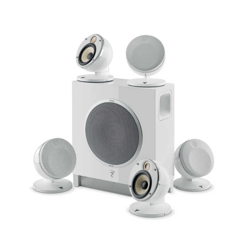 Focal Dome Flax Pack 5.1 Paket Ev Sinema Sistemi Beyaz