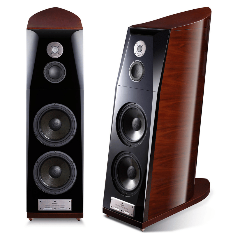 USHER TD-20 GLOSSY EBONY Kule Hoparlör
