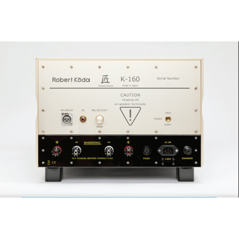 Robert Koda Takumi K-160 Mono Power Amplifikatör Çift Fiyatıdır