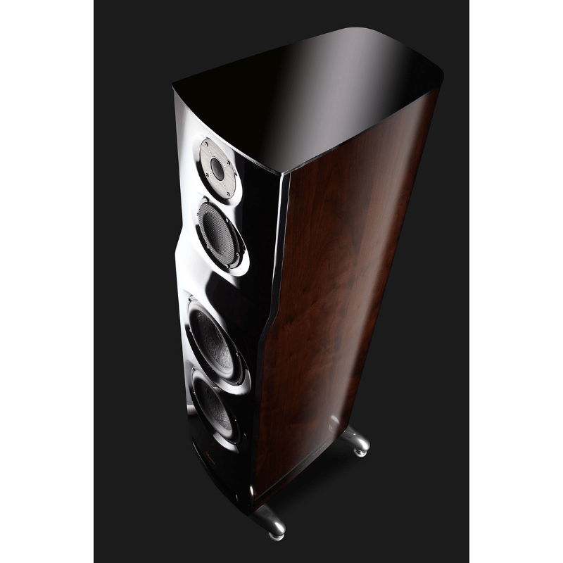 USHER ML-802 HIGH GLOSS MACASSAR EBONY Kule Hoparlör