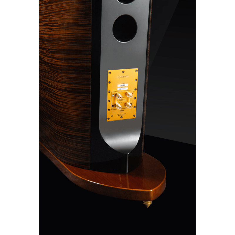 USHER TD-10 GLOSSY EBONY Kule Hoparlör