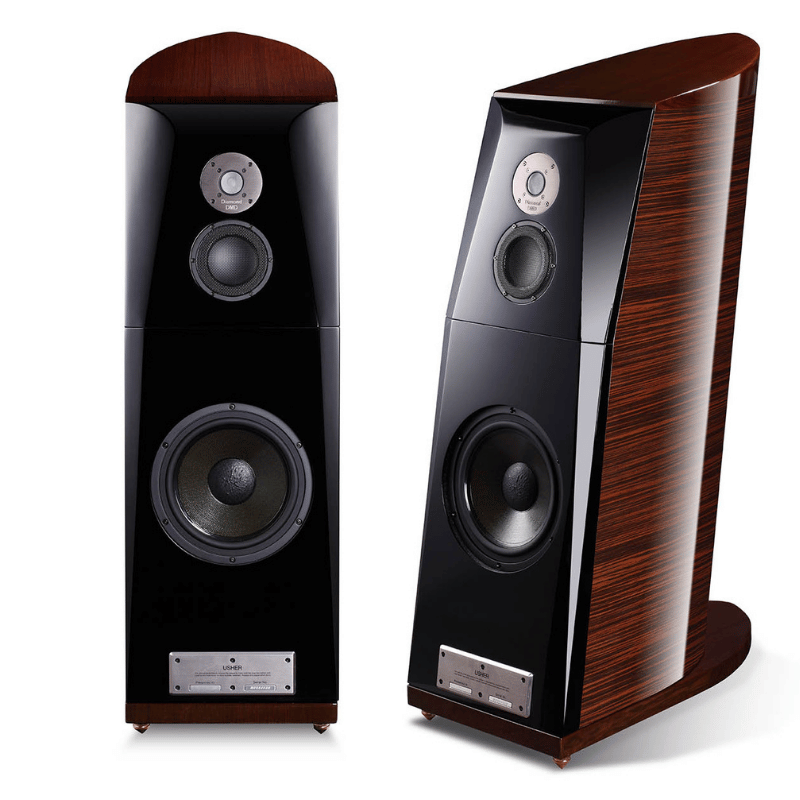USHER TD-10 GLOSSY EBONY Kule Hoparlör