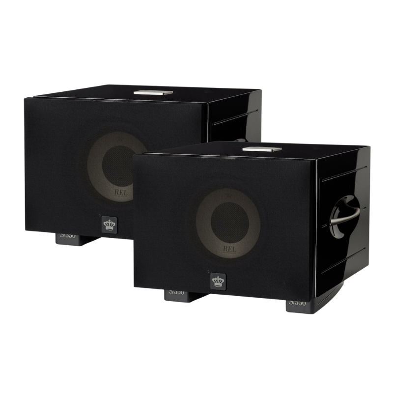 REL S/550 Subwoofer Siyah Grill