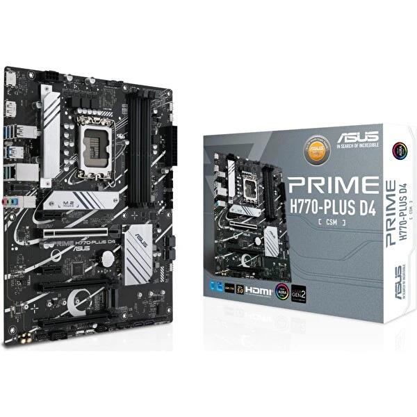 Asus Prime H770-PlUS D4 1700P 5066 MHz DDR4 Anakart