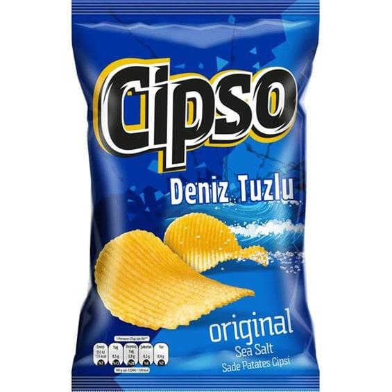 Cipso Tırtıklı Orjinal Cips Parti Boy 150 gr