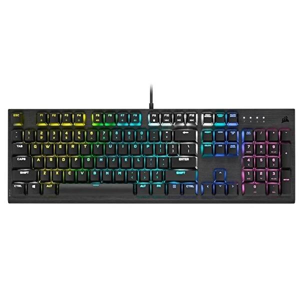 Corsair K60 RGB PRO Cherry MX TR Q Mekanik Kablolu Siyah Gaming Klavye