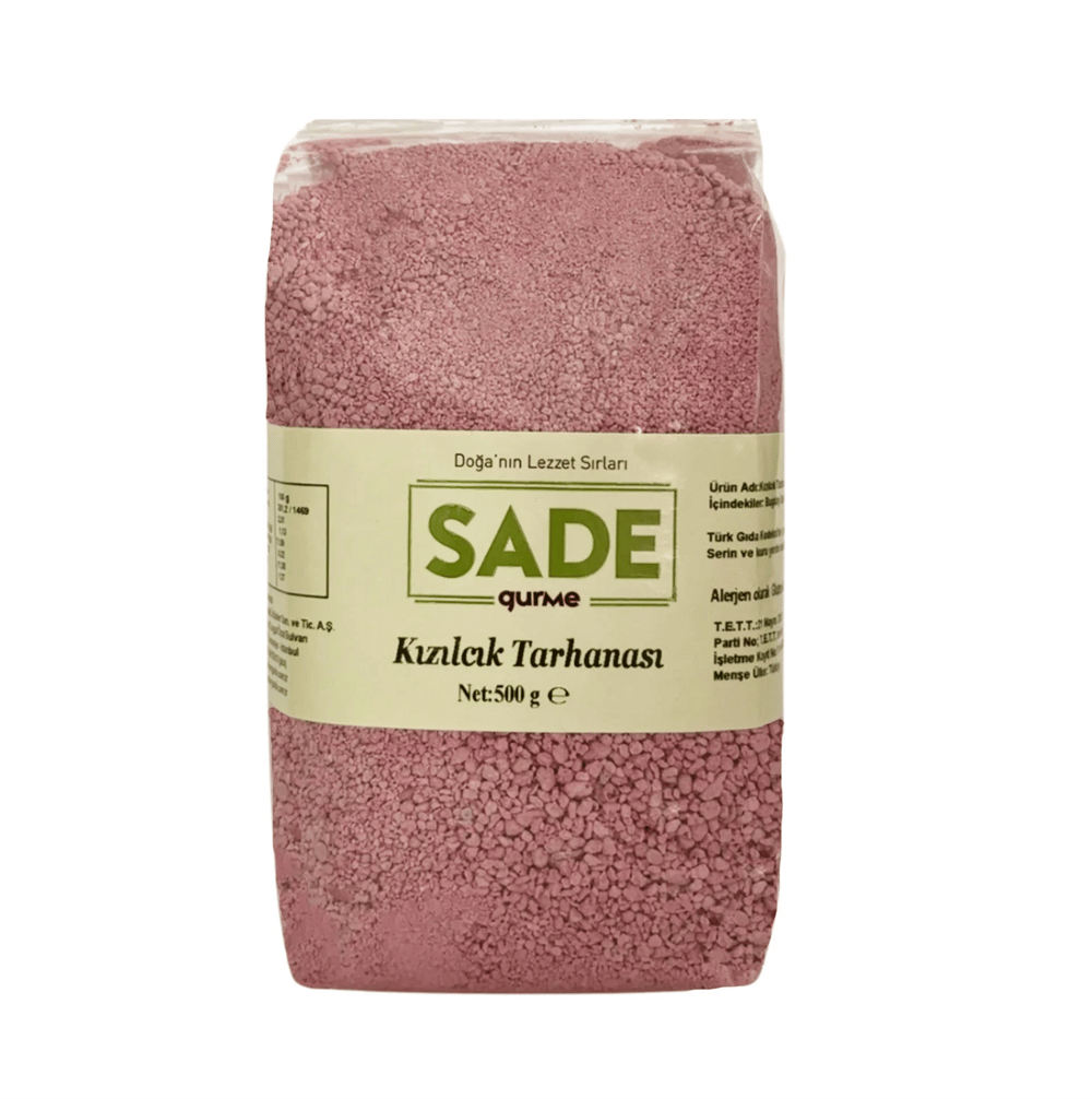 Sade Gurme Kızılcık Tarhanası 500 GR