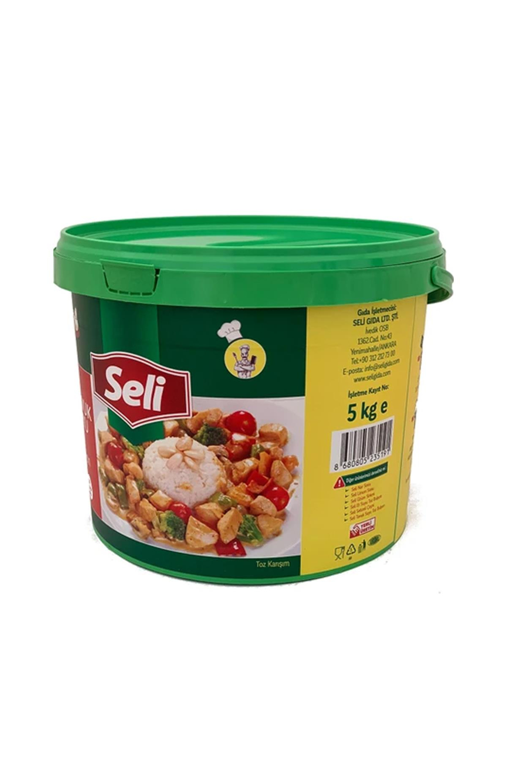 Seli Tavuk Toz Bulyon 5 kg
