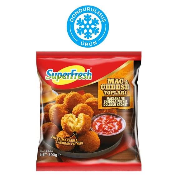 Superfresh Mac & Cheese Topları 300 gr