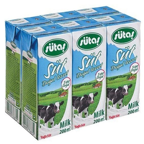 Sütaş Süt 6'lı 180 ml
