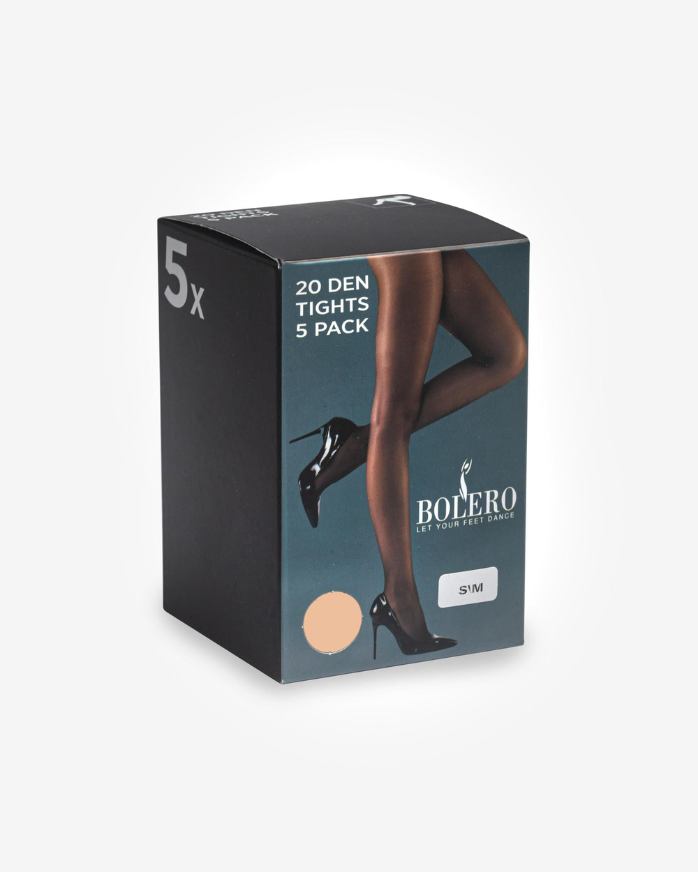 Kadın Fit 20 5li Külotlu Çorap Ten Rengi