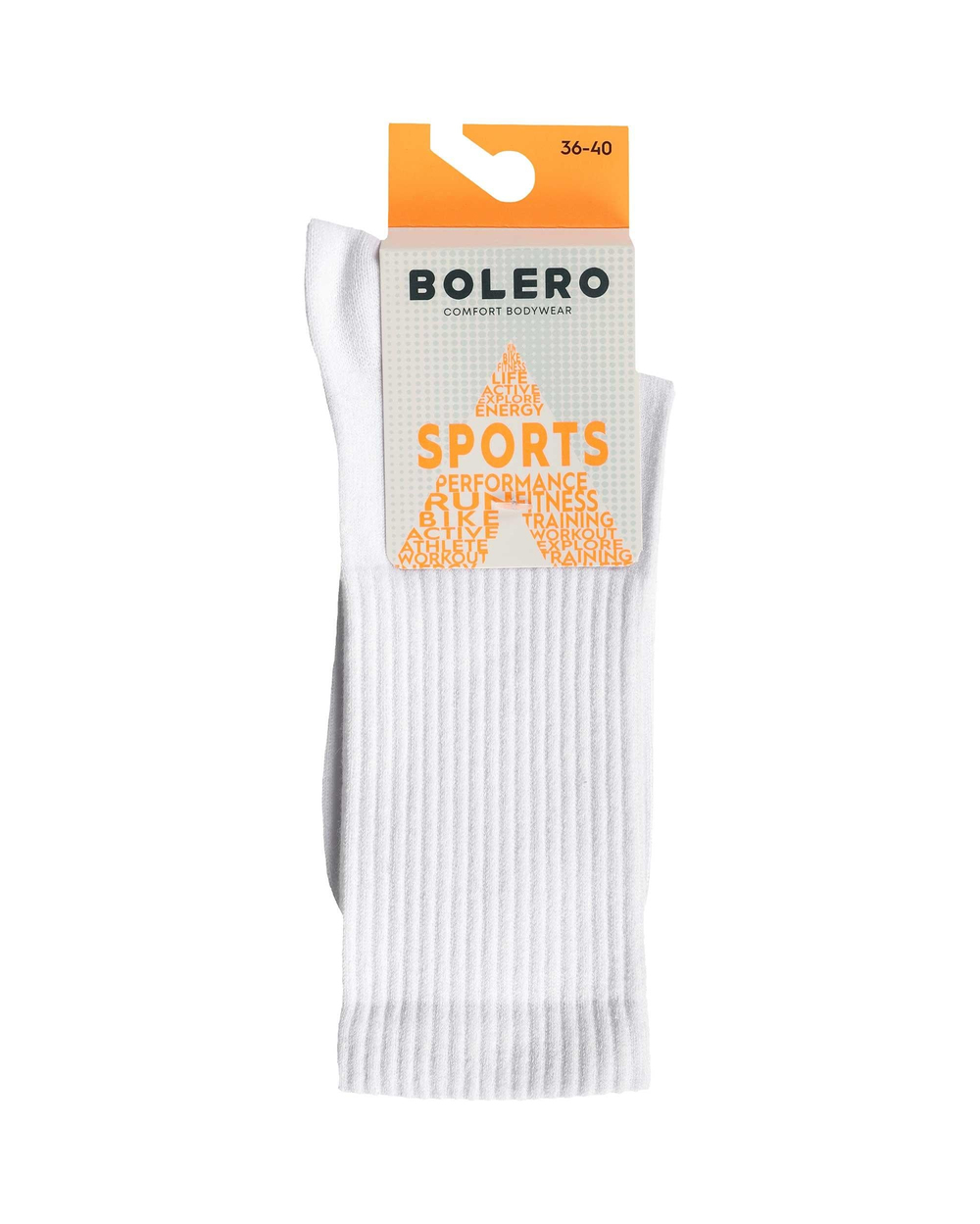 Unisex Fitilli Tenis Çorabı Beyaz