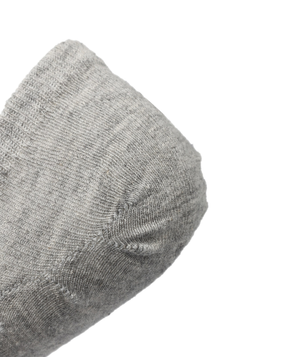 Unisex Premium Dikişsiz Görünmez Çorap Gri