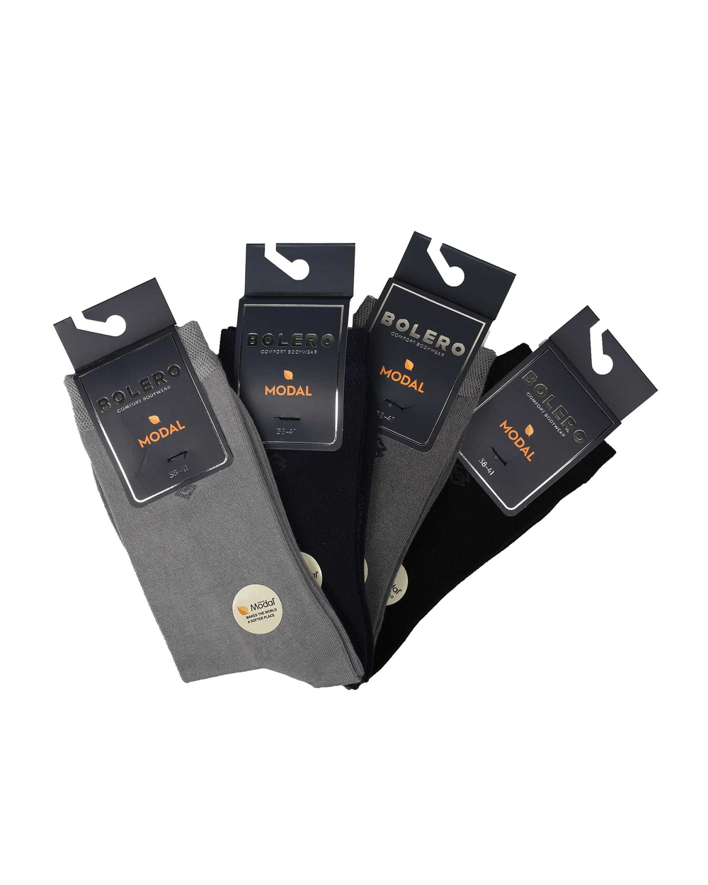 Erkek Premium Dikişsiz 12li Modal Çorap Mix Asorti Gölgeli Kare Desen