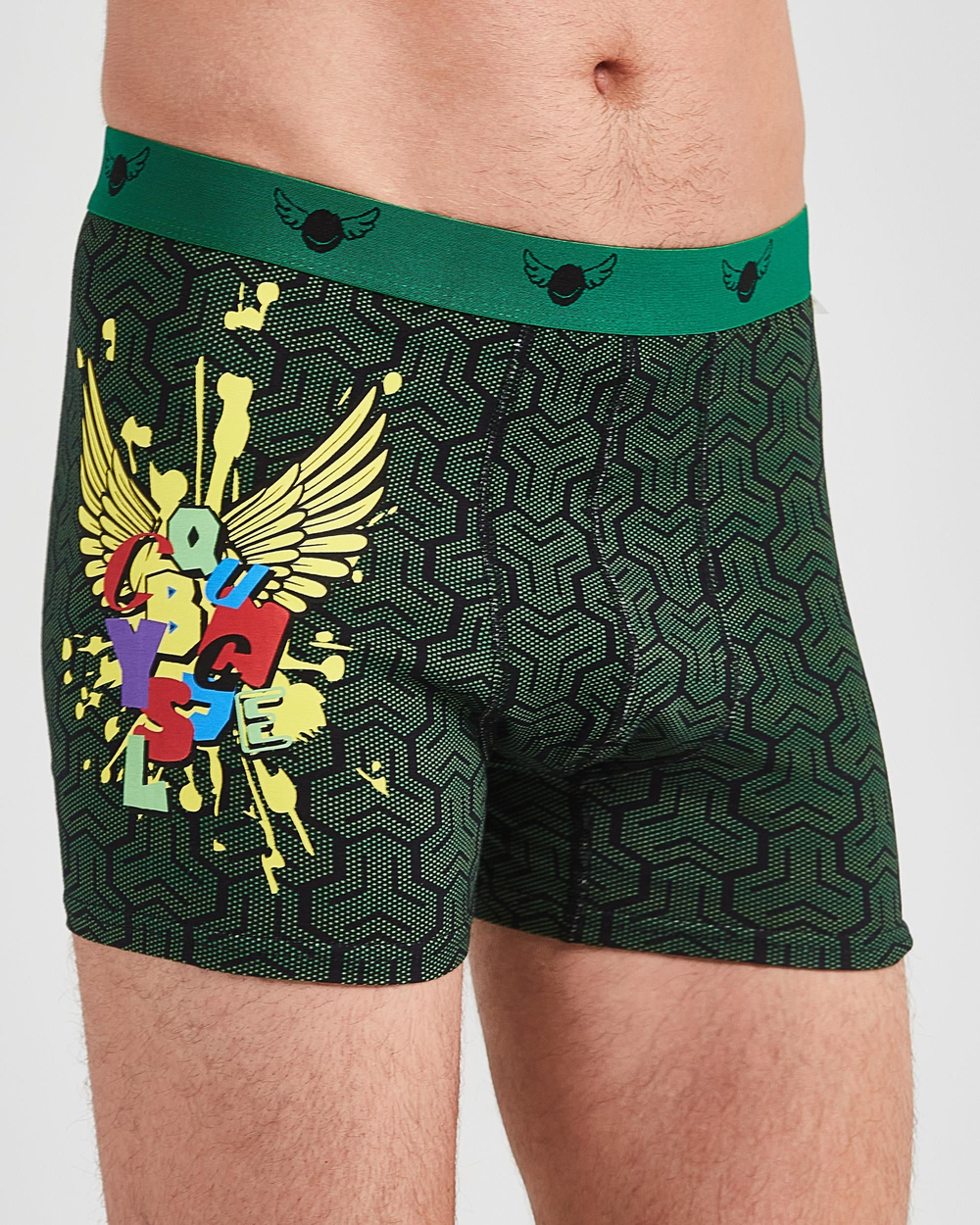 End2End Tulpar Wings Graffiti Tasarım Boxer ve Çorap