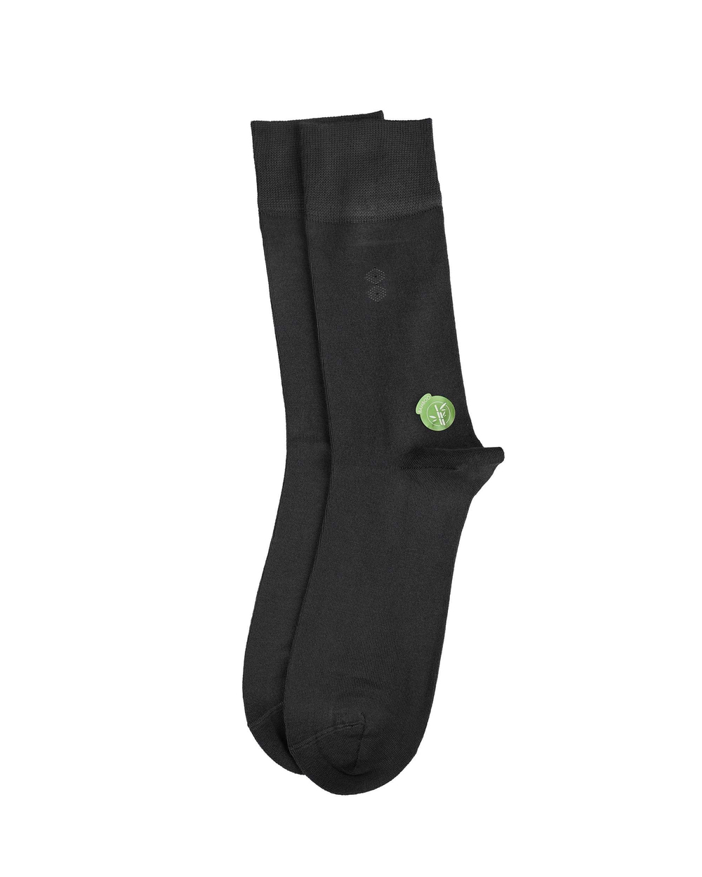 Erkek Premium Dikişsiz Bambu Çorap Füme Noktalı Kare Desen